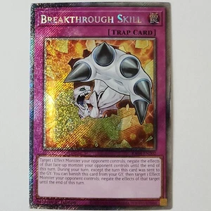 Breakthrough Skill - RA04-EN202 - NM - Platinum Secret Rare - 1st ed - Yugioh - Picture 1 of 2