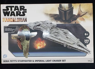 Star Wars Millennium Falcon X Wing Starfighter Model 3D Puzzle Collector New TTT - Image 1 of 2
