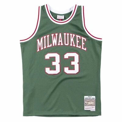 Camiseta para hombre Mitchell & Ness NBA Swingman Bucks 70 Kareem Abdul-Jabbar Foto 1 de 3
