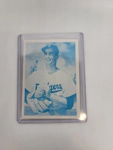 RARE CYAN TEST MULTPLE ERROR 1979 TCMA SANDY KOUFAX SAM JETHROE BROOKLYN DODGERS - Picture 1 of 2