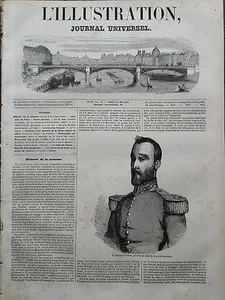 L'Illustration 1848 No 895 8/12ftCLEMENT Thomas General Chief de La Home Guard - Picture 1 of 1