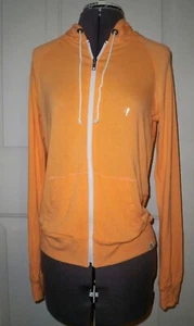 FELPA CON CAPPUCCIO LEGGERA DONNA/JRS NOLLIE MANDARINE ARANCIONE NUOVA $45 - Foto 1 di 2