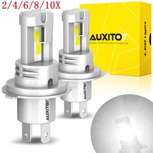 H4 LED Headlight Bulbs Kit High / Low Beam 6500K Super Bright White Lights 2/4X - Bild 1 von 18