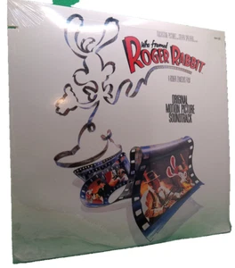 Who Framed Roger Rabbit album record motion picture soundtrack 1988 NOS sealed - Imagen 1 de 6