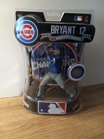 2016 Chicago Cubs World Series Champions Bryant Figure 6" NIP New Sealed Cover