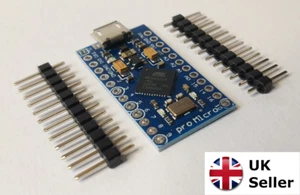 Pro Micro ATmega32u4 5v 16MHz  : USB Micro - Picture 1 of 5