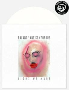 BALANCE AND COMPOSURE 33 RPM 12" LP - Light We Made WHITE VINYL LIMITED TO 600 - Picture 1 of 3