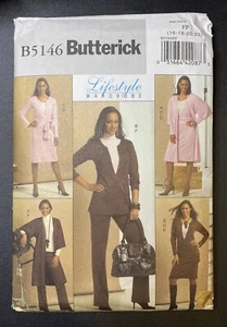 B5146 UNGESCHNITTENES SCHNITTMUSTER "Butterick" - "Ms Jacke, Tunika, Kleid, Rock, Hose" - Bild 1 von 3