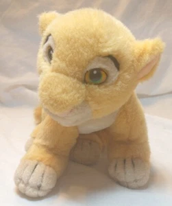 VTG Disney Store Nola The Lion King Stuffed Plush Female Lion Sarabi or Nala - Foto 1 di 7