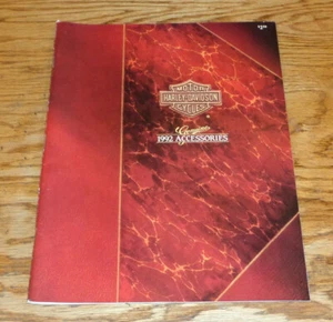 Harley-Davidson 1992 original accesorios de motocicleta folleto de ventas de lujo 92 - Imagen 1 de 2