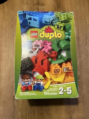 New LEGO 10622 DUPLO Large Creative Box 193 Pieces Retired Set 2015 - Image 1 of 4