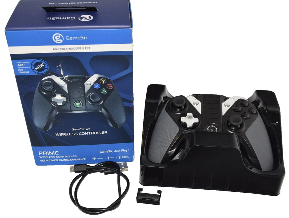 Game Sir G4 Wireless Bluetooth Controller For Android / PC / PS3 w/ Phone Holder - Image 1 of 4