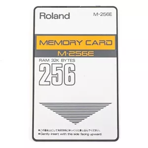 Roland M-256E Memory Card Ram 32k Bytes for Synths and Drum Machine - Picture 1 of 3
