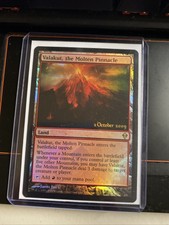 Foil Valakut, the Molten Pinnacle Magic The Gathering Zendikar Promo MTG NM/NM-