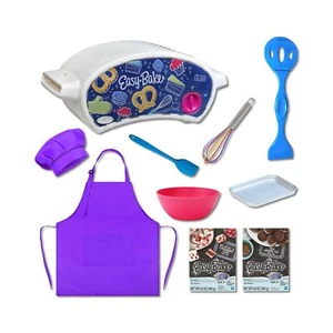 Ultimate Easy Baking Oven Bundle For Kids With 10 Items - Oven, 2 Refill Mixe... - Picture 1 of 6