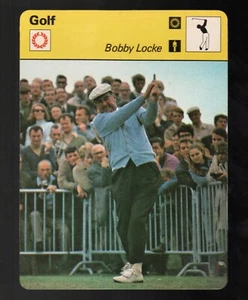 1979 Bobby Locke Sportscaster Golf Card 73-18 Italy NM-MT - Bild 1 von 2