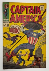 CAPTAIN AMERICA #105 (1968) - IN THE NAME OF BATROC - JACK KIRBY - STAN LEE - Bild 1 von 9