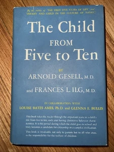 Das Kind von fünf bis zehn von Arnold Gesell & Frances L. Ilg, 1946 (HC, sehr guter Zustand) - Bild 1 von 12