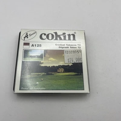 COKIN CREATIVE FILTER A SERIES SYSTEM A125 Graduated Tobacco 0.9 to 0.3 Filter - Image 1 of 3