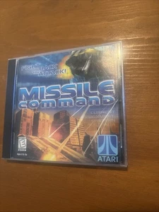 Missile Command PC CD-ROM Atari Hasbro Windows 95 98 Jewel Case 1999 EX FS - Foto 1 di 7