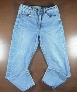 American Eagle Damengröße 6 Mom Jeans helle Waschung Stretch Denim blau Jeans - Bild 1 von 4