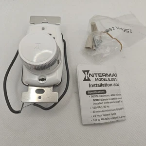 Intermatic Innen Wandschalter Licht Zeitschaltuhr EJ351 24 Stunden programmierbar - Bild 1 von 1