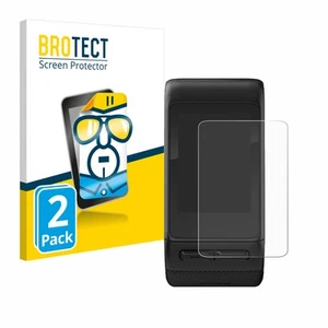 2x Display Schutz Folie für Garmin vivoactive HR Zubehör Transparent - Zdjęcie 1 z 6