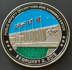 Moneda Medalla Desafío Bomberos y Policía de Georgetown Washington WA Operaciones de Seguridad - Imagen 1 de 2