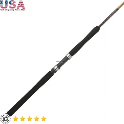 Varilla giratoria Ugly Stik 66 pulgadas Tiger Elite Jigging Heavy Power 50-100 lb línea nueva Foto 1 de 2
