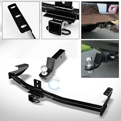 Fits 06-14 Honda Ridgeline Class 3 Trailer Hitch W/2" Loaded Ball Bumper Tow Kit Foto 1 de 2