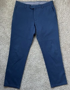 Ballin Mens Pants Blue 36 (31” Inseam) Atwater Modern Fit Chino Flat Front - Picture 1 of 9
