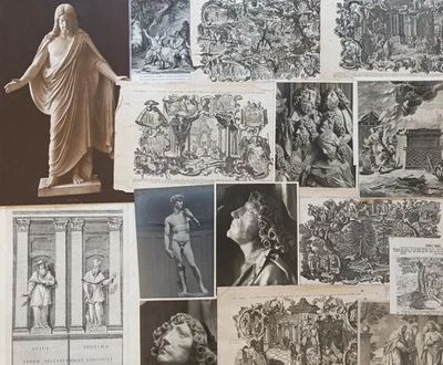 Commendonus Christus Nadab David - 15 Druckgraphiken Photos Religion 18.-20.Jh. - Bild 1 von 4