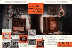 1947 Philco: When Theres a Choice Vintage Print Ad - Picture 1 of 1