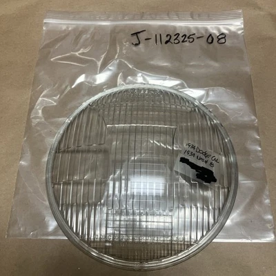 Faro Dodge/Nash 8 Tri Beam 1934 (derecha) bonito lente de vidrio vintage Foto 1 de 4