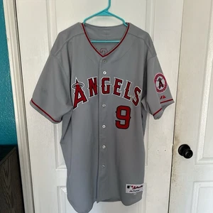 AUTHENTIC MAJESTIC 52 XXL , LOS ANGELES ANGELS FIGGINS 9 VINTAGE TRIKOT - Bild 1 von 8