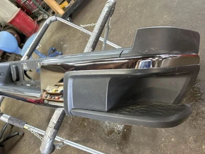 2015-2022 GMC Canyon Rear Bumper Chrome Without Park Assist - Image 1 of 4