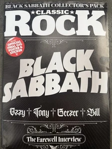 Classic Rock magazine July '25 Black Sabbath Collector Pack inc Final gig poster - Picture 1 of 1