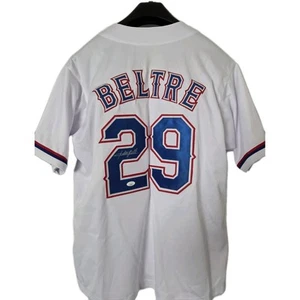 Adrian Beltre Autographed Custom Jersey Texas Rangers Colors Jsa Cert. XL - Picture 1 of 5