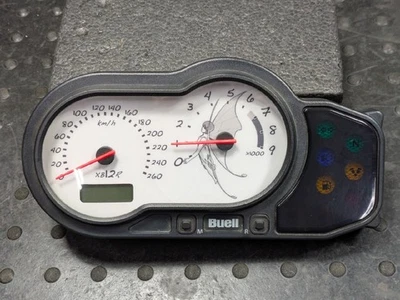 Custom 40920km 100%Work Buell 2008-2010 XB12R Firebolt Speedometer Gauge Cluster - Image 1 of 4