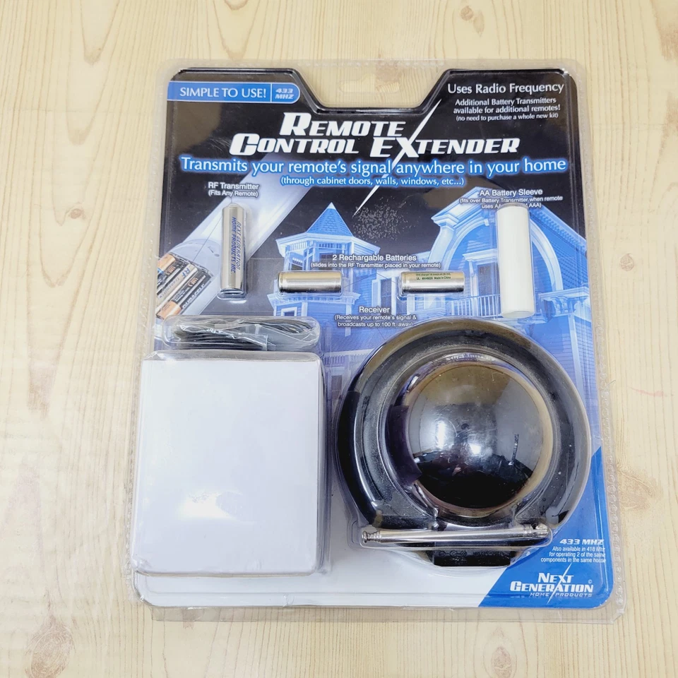 Nextgen Remote Extender Plus 433Mhz Multi Room Remote Control Extender SEALED  - Image 1 of 4
