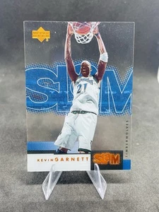 2000-01 Upper Deck Slam Sample Kevin Garnett #21 NBA Minnesota Timberwolves HOF - Picture 1 of 2