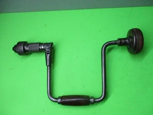 De colección PS&W Co. #1201 Patd 9 de julio de 1895 12" palanca abatible taladro manual soporte - Imagen 1 de 12