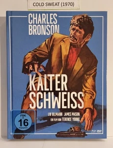 COLD SWEAT (1970) Charles Bronson - German Mediabook - Blu-Ray+DVD - LIKE NEW !! - Picture 1 of 3