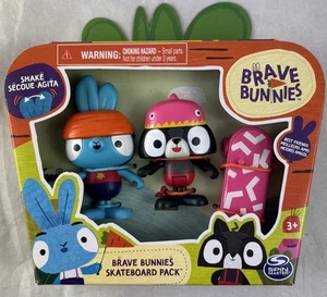 Brave Bunnies 2 Figuren mit Skateboard Pack - Bild 1 von 2