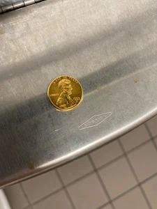 Gold Penny ￼ In really good conditions, made in 1993 - Picture 1 of 1