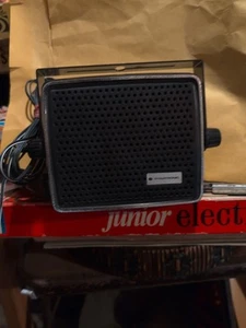 DYNATRONIC BS4CB GENUINE RADIO EXTERNAL SPEAKER WITH 10 FT CORD AND PLUG - Photo 1/3