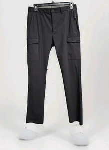 FLX Herren Gr. 34W 32L Premium Slim Cargo Hose - Schwarz - - Neu ohne Etikett  - Bild 1 von 3