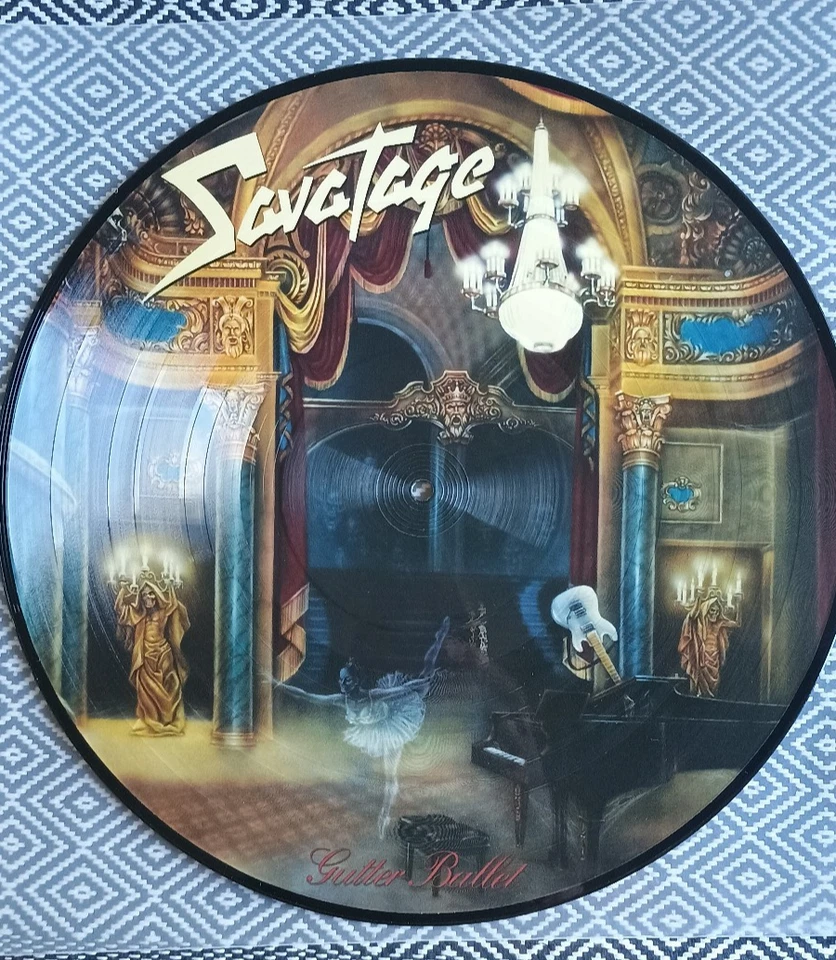 Picture Disc Vinyl Savatage Gutter Ballet" - Bild 1 von 2