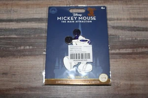 NEU Disney Mickey Mouse Hauptattraktion limitierte Ausgabe Erstveröffentlichung Pin Space Mountain - Bild 1 von 2