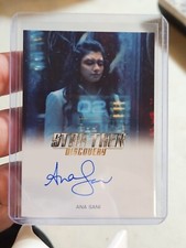 Star Trek Discovery Season 3  Ana Sani  Autograph Full Bleed Card